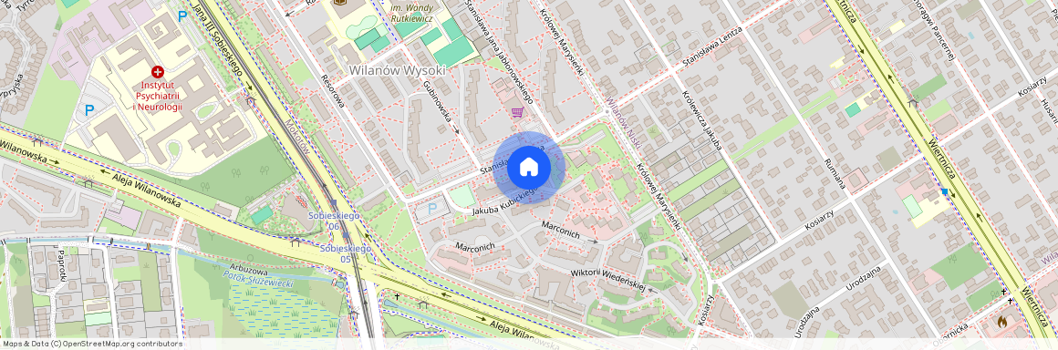 Warszawa, Wilanów, Stanisława, Lentza