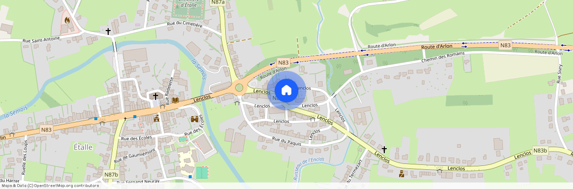 Lenclos, 37, 6740 ETALLE