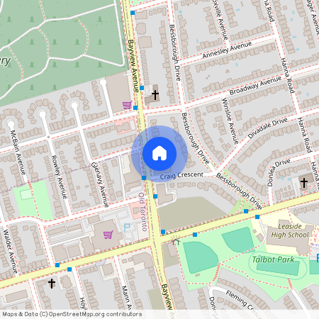 1833 Bayview Ave., Toronto, Toronto, Toronto, M4G 3E4