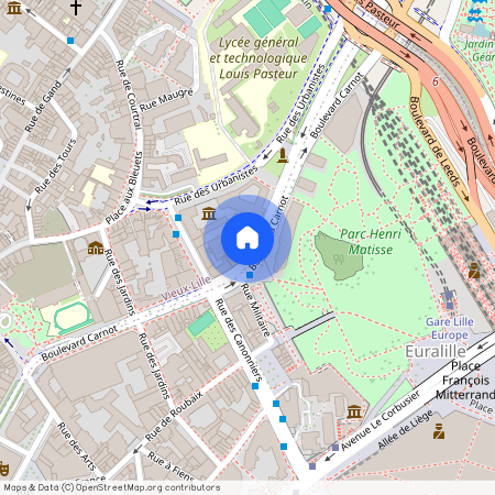 91 Boulevard Carnot, 59000, Lille