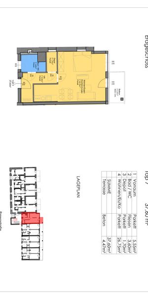 Baiernstraße 3/7 - Perfekte Singlewohnung mit Balkon und Parkplatz in Eggenberg - Photo 2