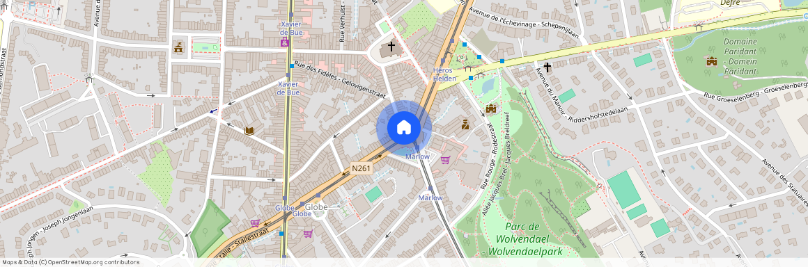 Square Georges Marlow, 1180, Uccle