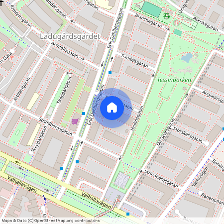 Kallskärsgatan 4, Ladugårdsgärdet