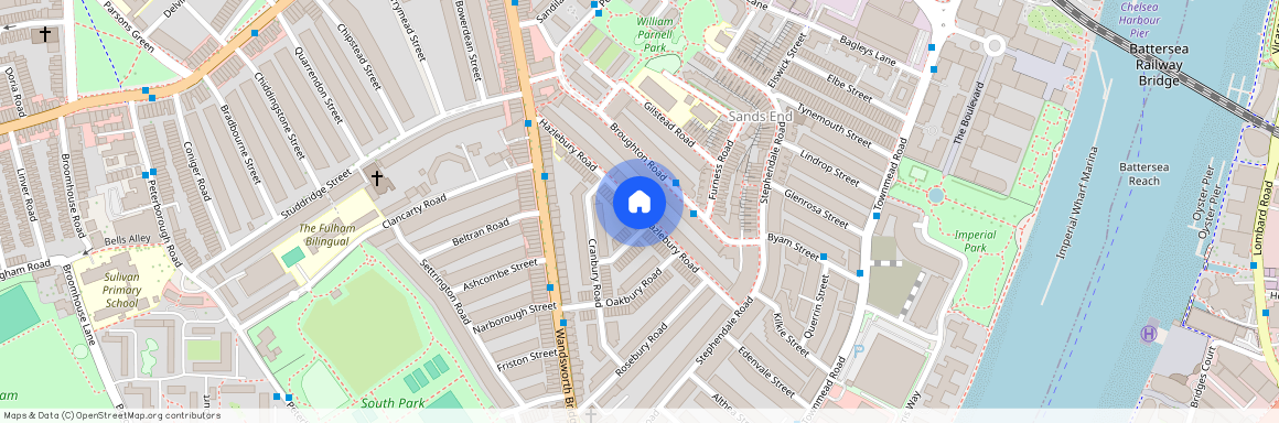 Hazlebury Road, Fulham, London