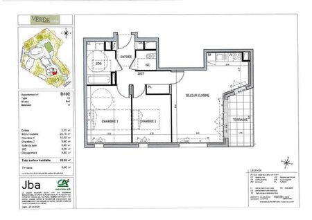 Appartement 3 pièces - - Photo 5