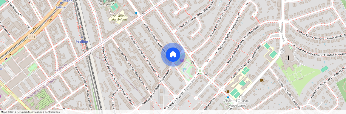 Avenue des Cattleyas 5 - 1150 Woluwe-Saint-Pierre