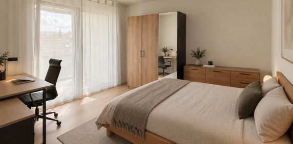 Grosszügige 3½-Zimmer-Wohnung mit Balkon und 105 m² in Bazenheid - Photo 2