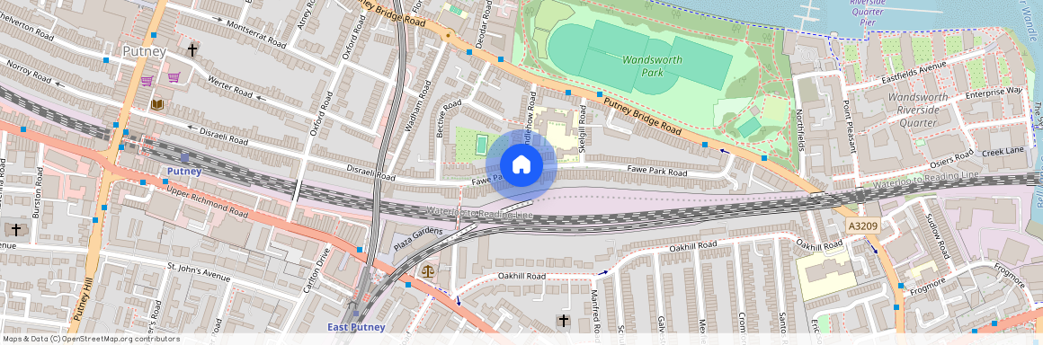 Fawe Park Road, Wandsworth, London