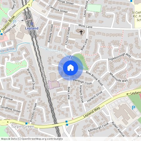 Bow Lane, Leyland, Lancashire, PR25