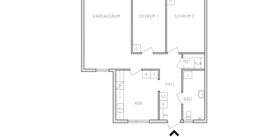 Hövdingavägen 65 C, våning None - Foto 3