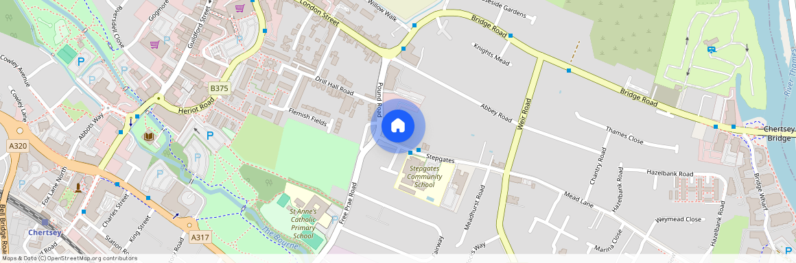 Horsell Court, Stepgates, Chertsey, Surrey, KT16