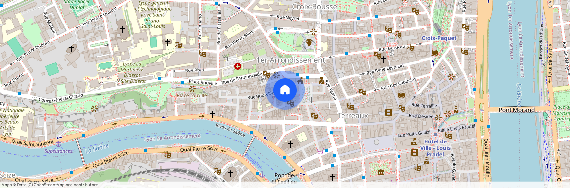 6 PLACE FERNAND REY, LYON 1ER ARRONDISSEMENT Mairie-Martiniere