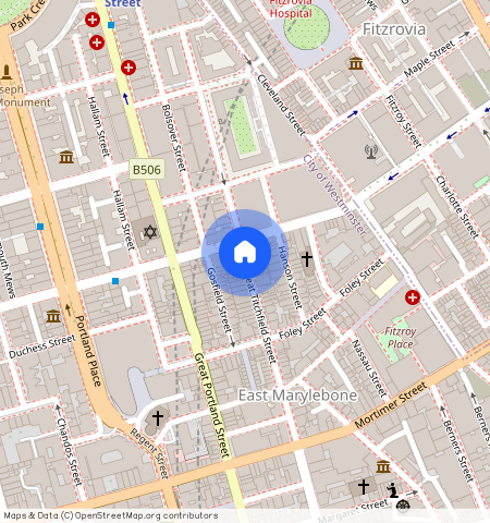 Great Titchfield Street, Fitzrovia, W1W, London