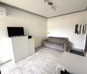 ROQUEBRUNE/CARNOLES: STUDIO MEUBLE AVEC TERRASSE - Photo 2