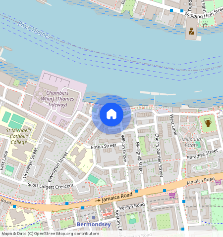 Bermondsey Wall East, London, SE16