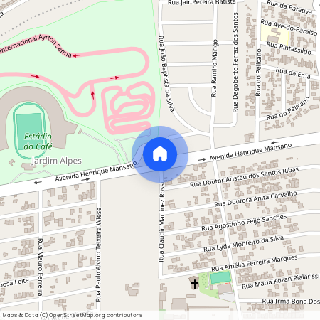 Rua Claudir Martinez Rossi, Vila Nova, Londrina - PR, 86078-020, Brazil