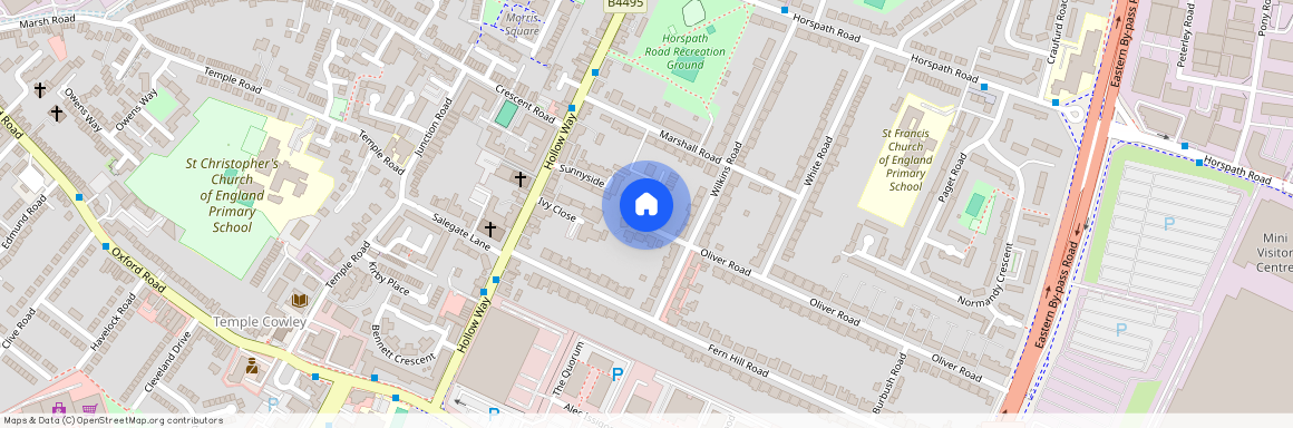 Bleache Place, Oxford, OX4