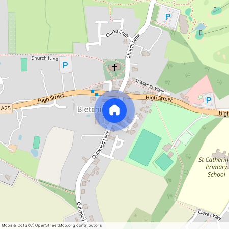 The Grange, Outwood Lane, Bletchingley, Redhill, RH1