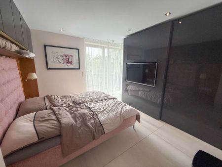 Luxuriöse, voll möblierte Penthousewohnung. Nähe UKM! - Photo 5