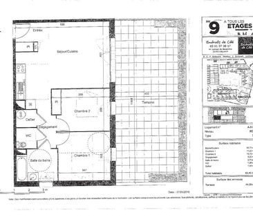 Location Appartement 3 pièces 65m² VILLENEUVE TOLOSANE 31270 - Photo 5