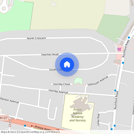 South Crescent, Southend on Sea, Essex, SS2 6TB