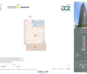 Über den Dächern Wiens: Luxuswohnen im modernsten Tower der Stadt - Foto 2