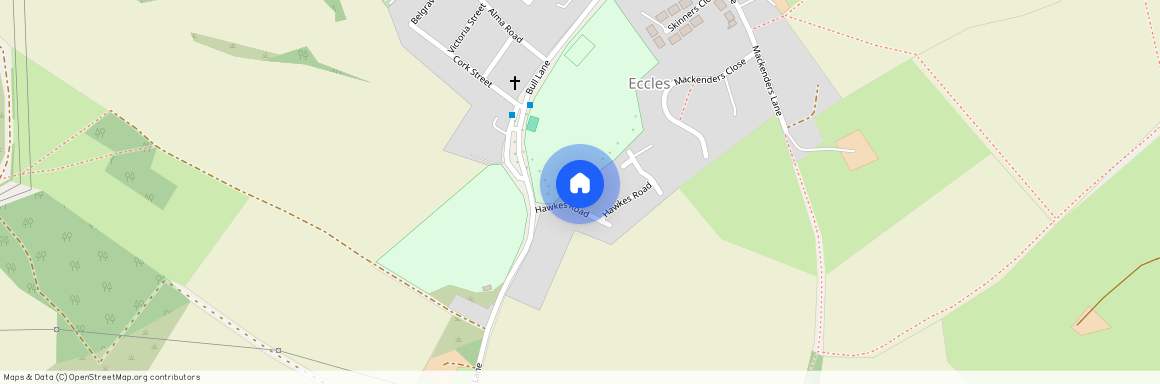 Hawkes Road, Eccles