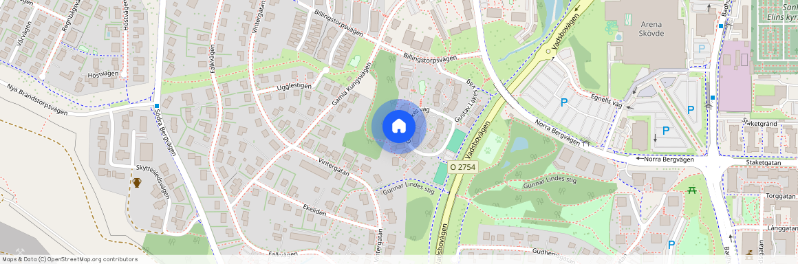 Gustav Lakes väg 14, Folkets Park