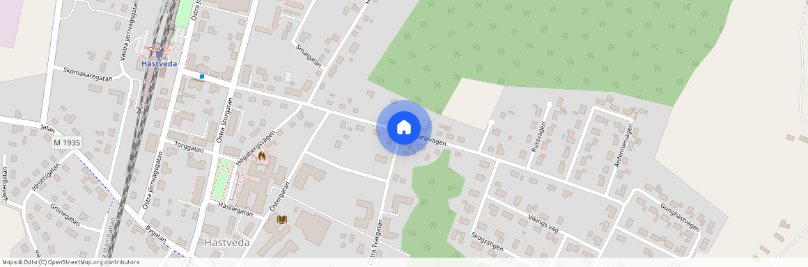 Karlavägen, Hästveda