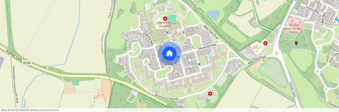 KT19 8GS, Epsom