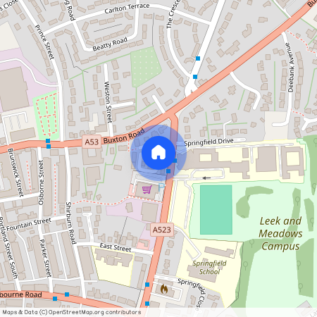 Springfield Court, Leek