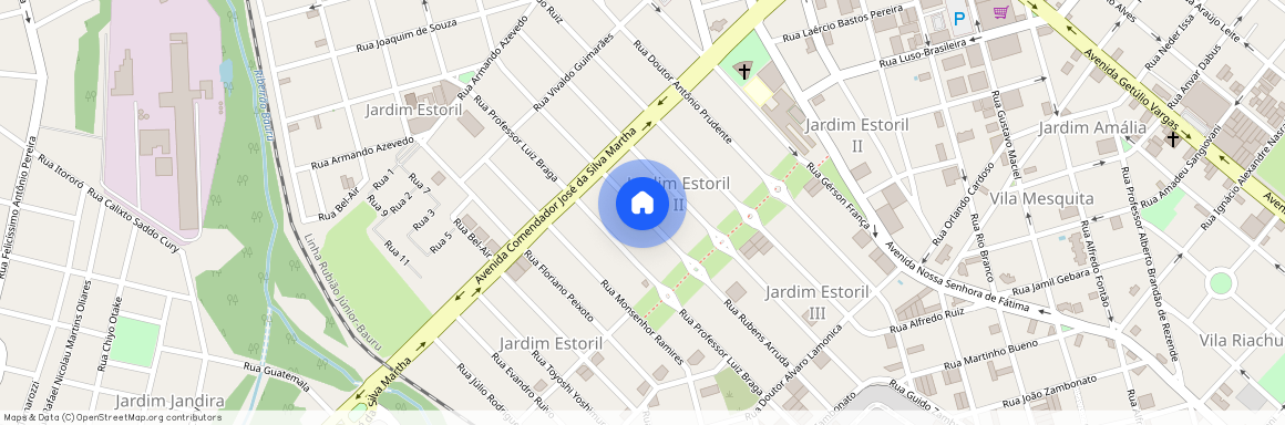 Rua Rubens Arruda, Jardim Estoril, SP, Bauru