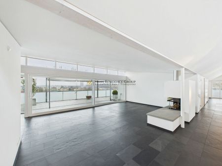 Elegant 5.5-room penthouse with elevator access, fireplace and large terrace - Foto 2