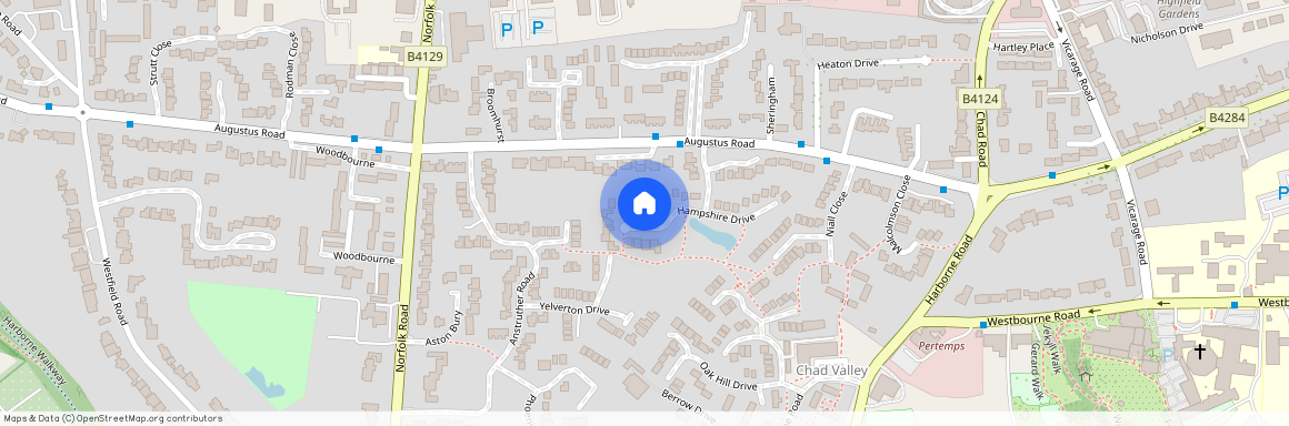 Hampshire Drive, Edgbaston, B15