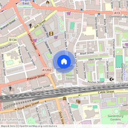 Times Square, Hooper Street, London, E1