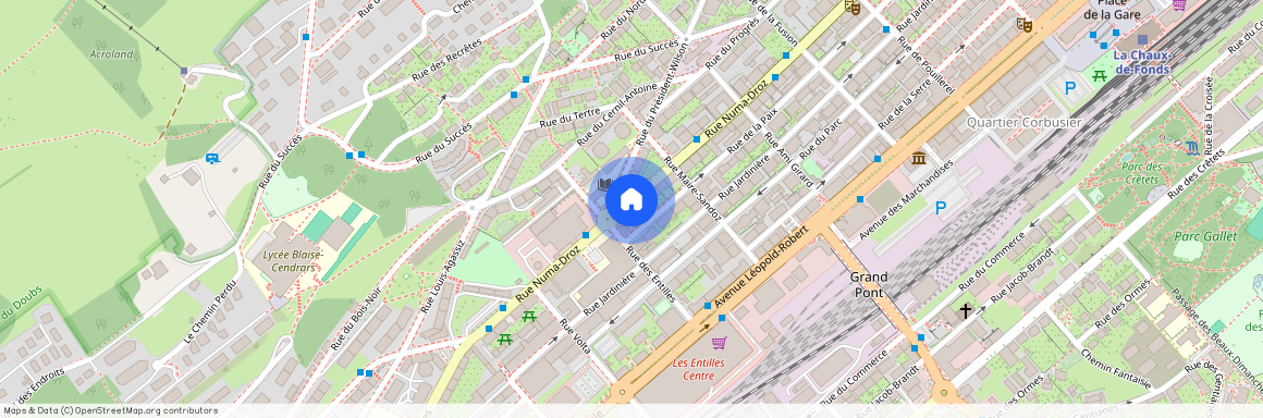 La Chaux-de-Fonds (Rue Numa-Droz 181), Suisse