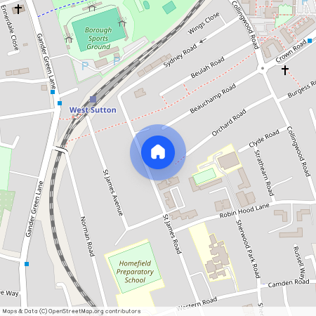 St. James Road, Sutton, Cheam, SM1