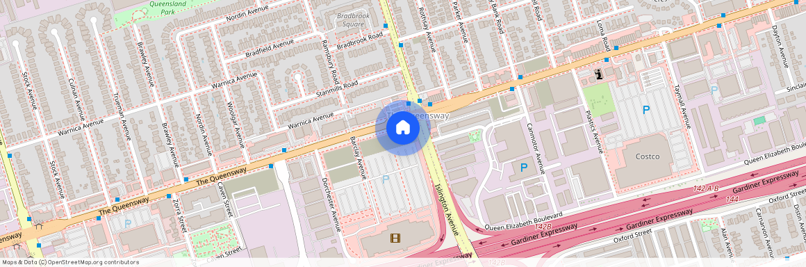 1001 The Queensway #1016, Toronto, Islington-City Centre West