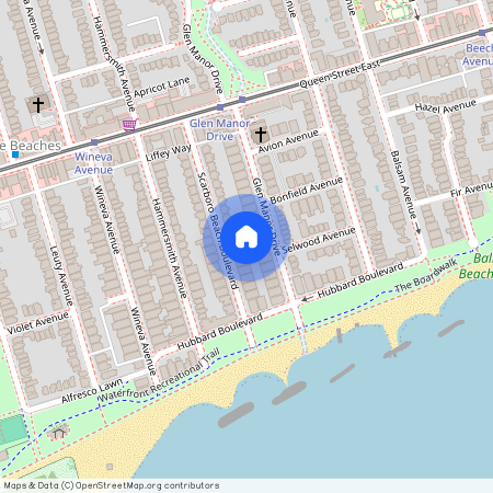 Scarboro Beach Lofts, #MAIN, 35-37 Scarboro Beach Boulevard, The Beach, Toronto