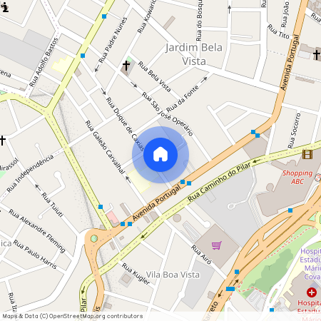 Rua, Duque de Caxias, 80, Jardim Bela Vista, Santo André