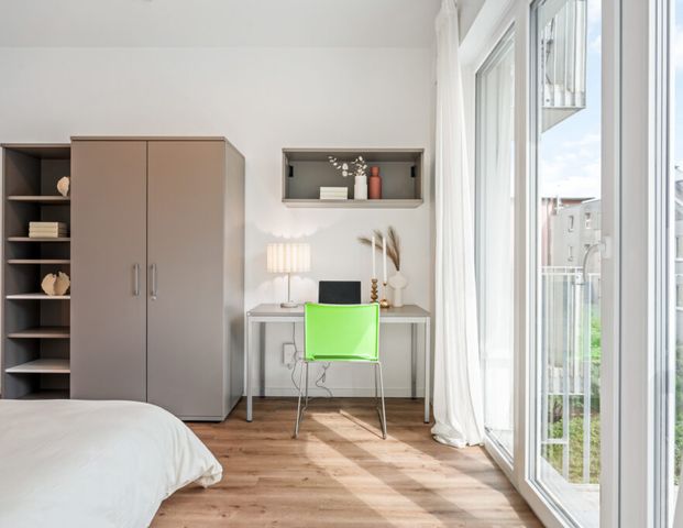 Ideal für Studenten – Möbliertes 1-Zimmer-Apartment in Berlin-Tempelhof - Foto 1