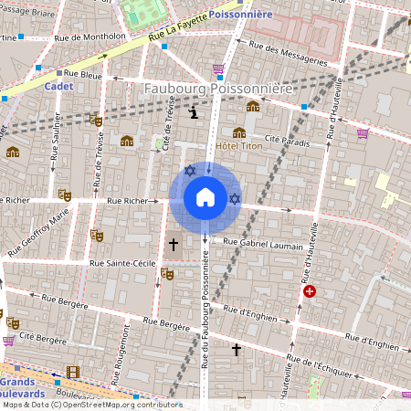 Rue du Faubourg Poissonnière, 75009, Paris