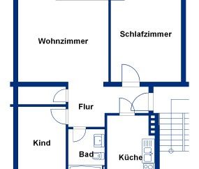 Ruhig wohnen im Grünen – 3-Zimmer-Wohnung mit Loggia in Detmerode - Photo 3