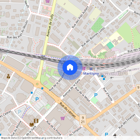 Avenue de la Gare 49, Martigny