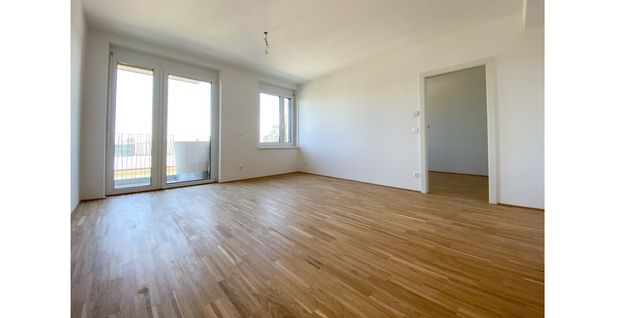 moderne 3-Zimmer Neubauwohnung mit Balkon in den Reininghaus-Gründen - Foto 1