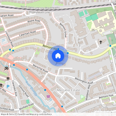 The Squirrels, Lewisham, SE13