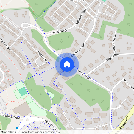 Högåsvägen, Knivsta