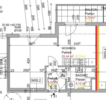 Sonnig und neuwertig - 1- Zimmerwohnung mit Balkon nahe der U3 - Photo 3