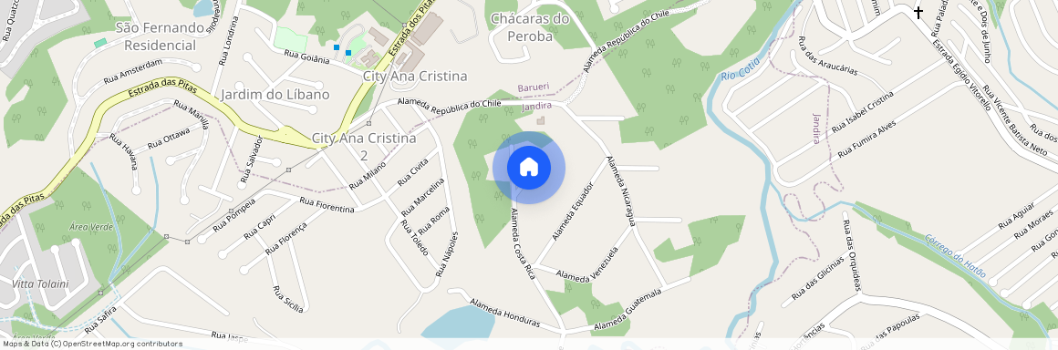 Alameda Bolívia, Jandira, São Paulo