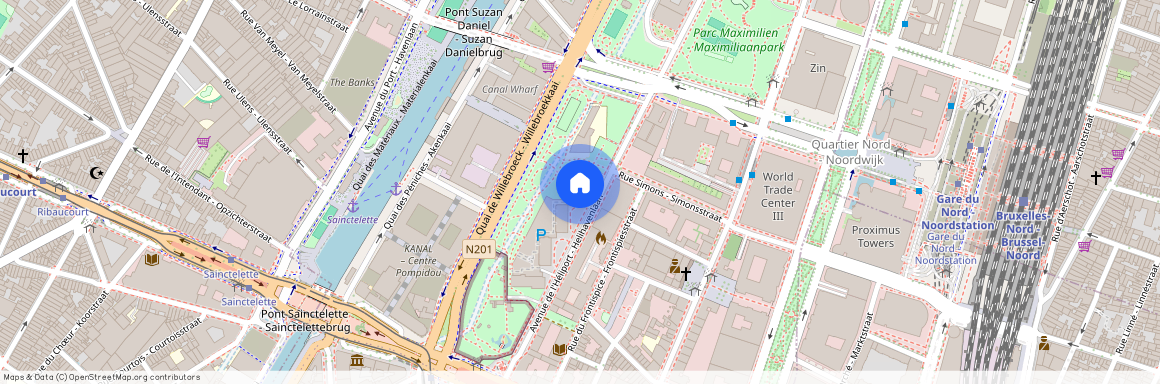 Avenue De L'héliport - Helihavenlaan, 32, 1000, Bruxelles